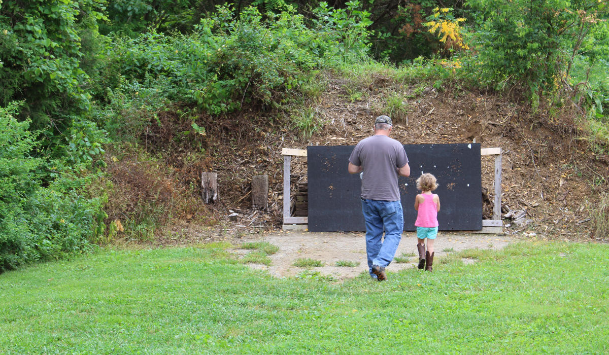 Backyard Gun Range
 Backyard Shooting Range