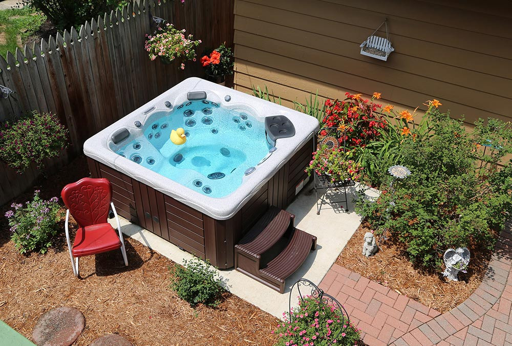 Backyard Hot Tub
 Backyard Ideas for Hot Tubs and Swim Spas