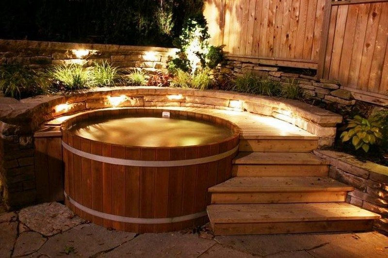 Backyard Hot Tub
 Sizzling outdoor hot tubs that will make you want to