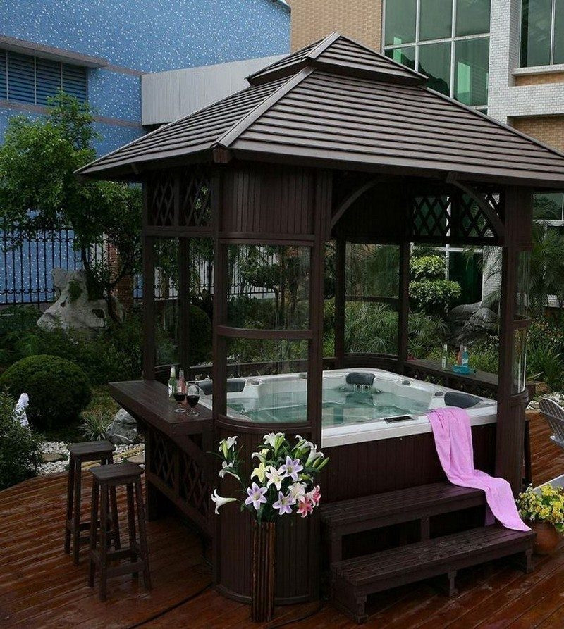 Backyard Hot Tub
 Sizzling outdoor hot tubs that will make you want to