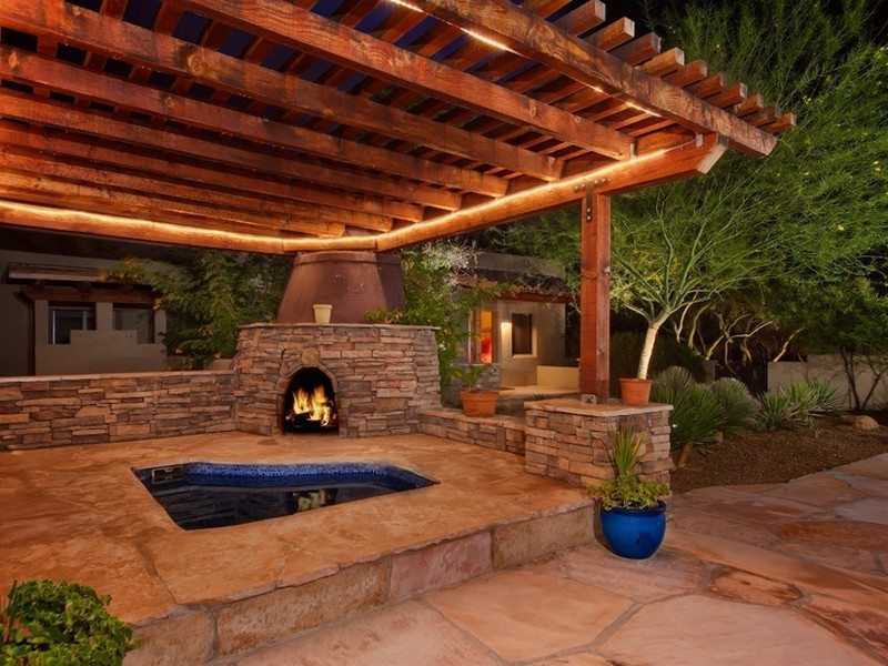 Backyard Hot Tub
 Sizzling outdoor hot tubs that will make you want to