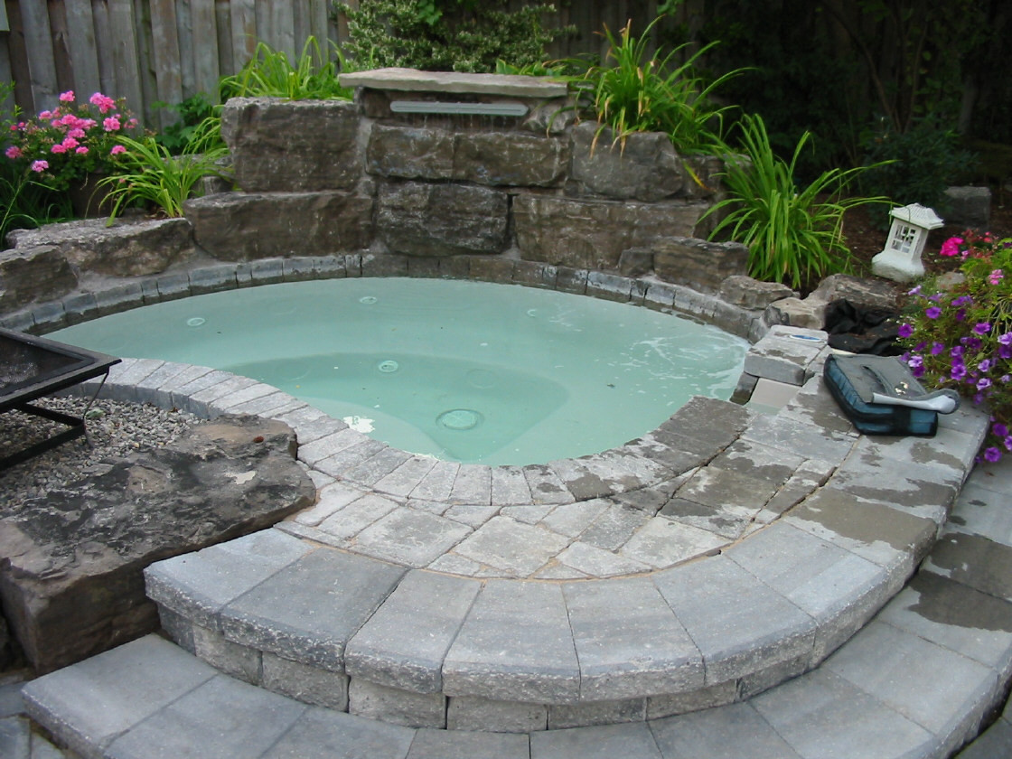 Backyard Hot Tub
 Built In Hot Tubs Provides Luxury and Extra fort