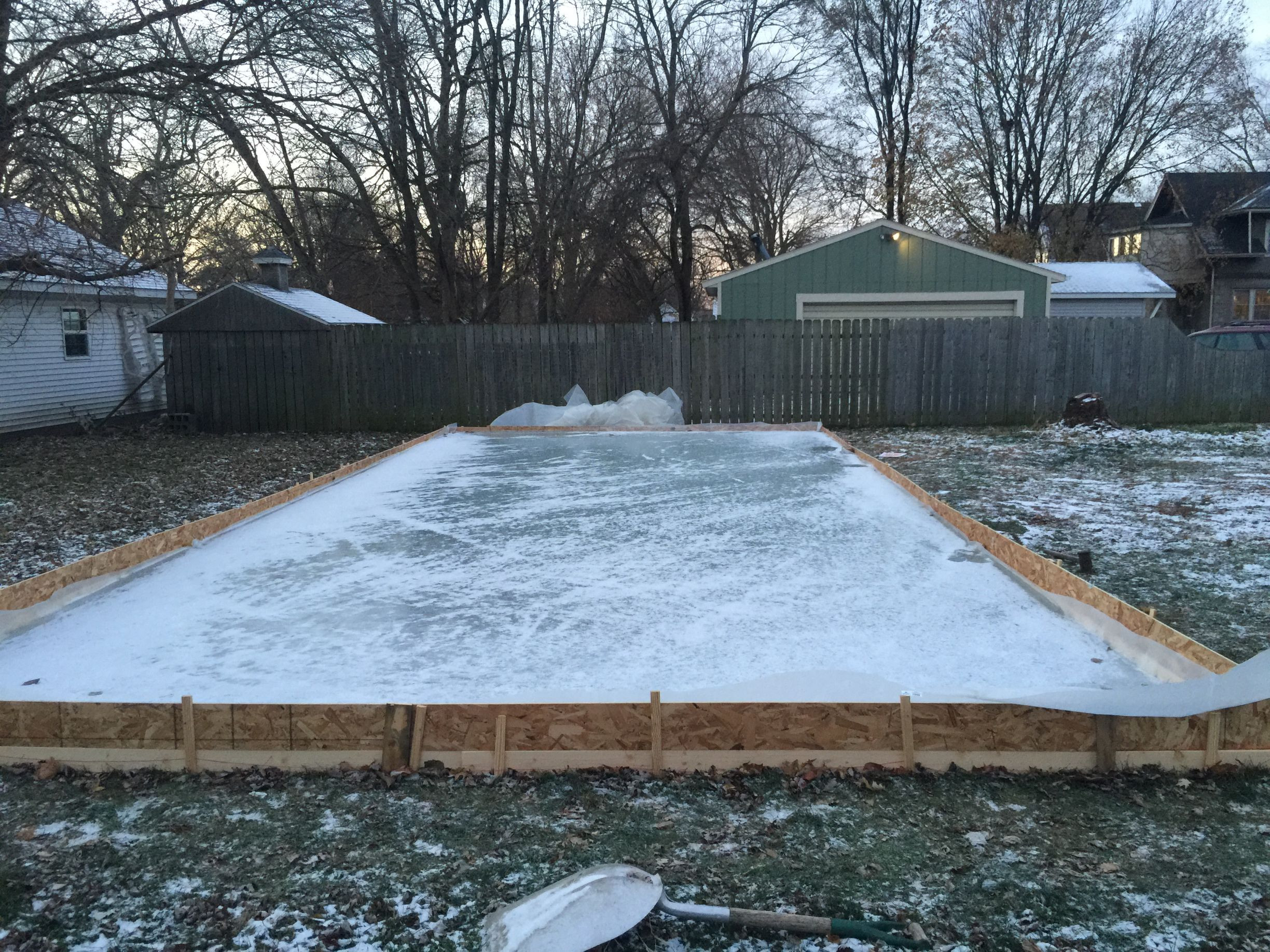 Backyard Ice Rinks
 DIY Backyard Ice Rink