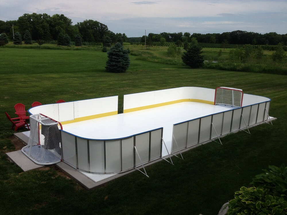 Backyard Ice Rinks
 Learn More About Hockey Rink Boards