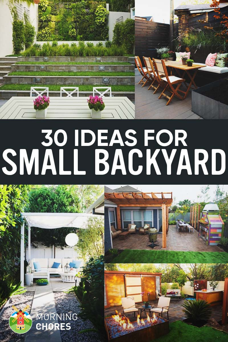 Backyard Ideas For Small Yard
 30 Small Backyard Ideas That Will Make Your Backyard Look Big