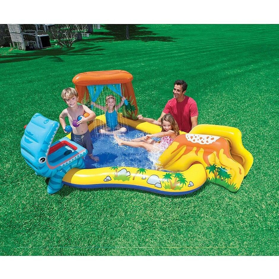 Backyard Kid Pool
 Inflatable Kids Swimming Pool Water Slide Park Play Center