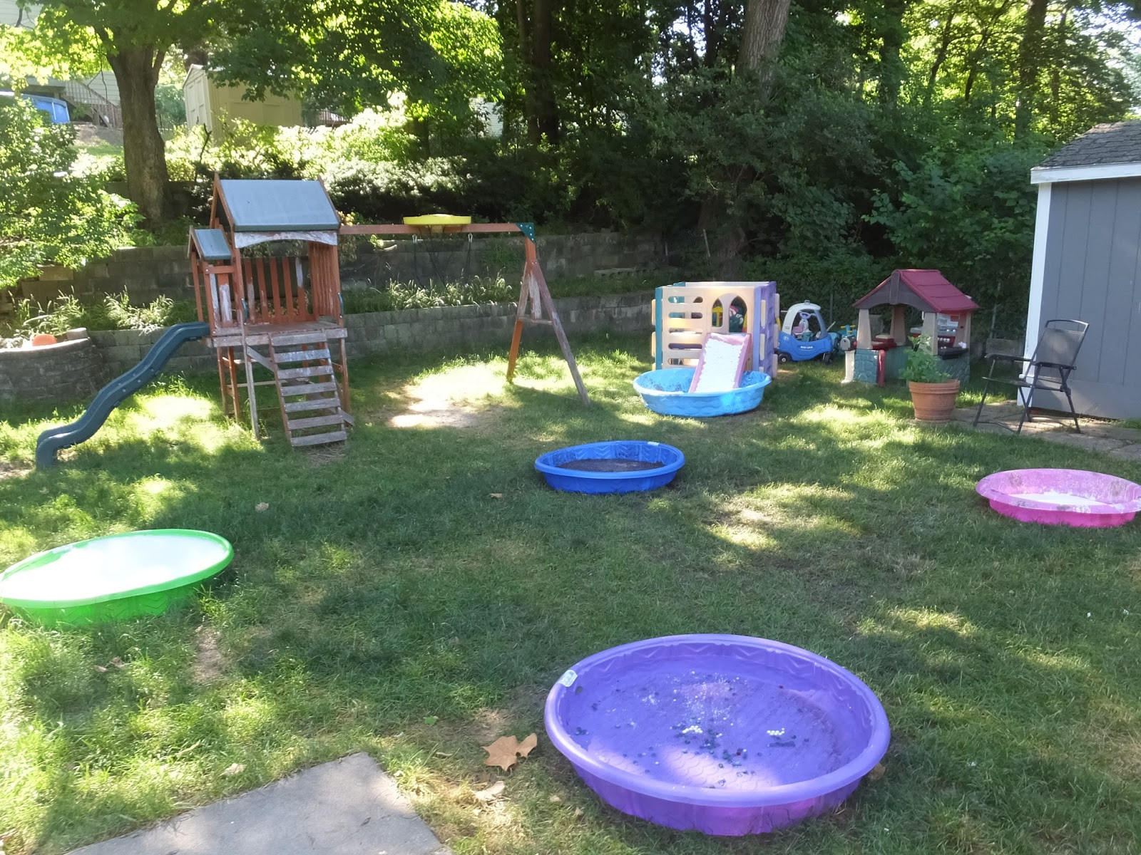 Backyard Kid Pool
 Kidspert Create An Obstacle Course In Your Backyard With