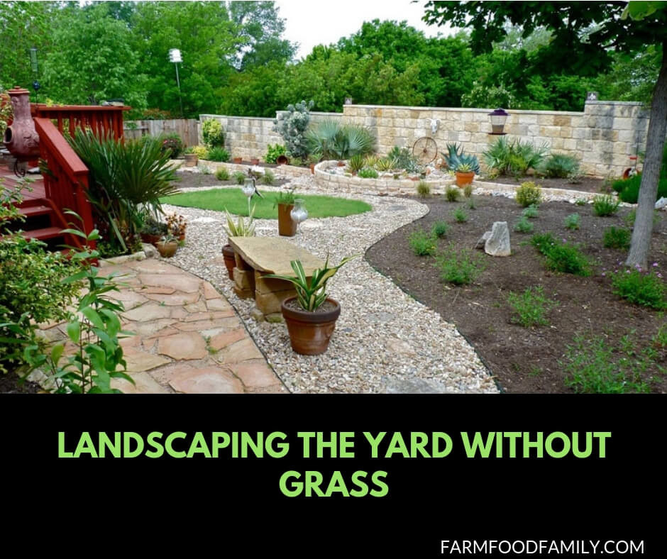 Backyard Landscapes Without Grass
 44 Best Landscaping Design Ideas Without Grass No Grass