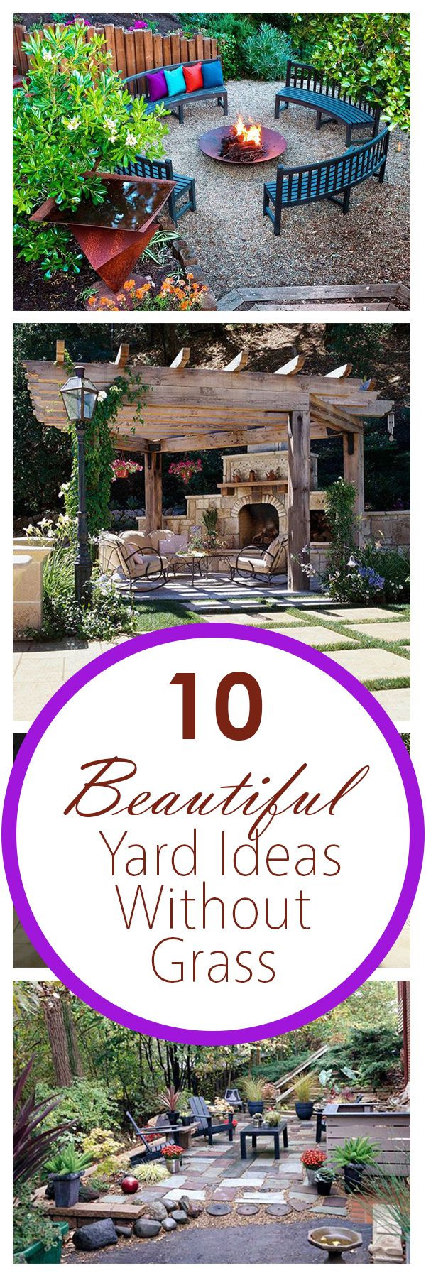 Backyard Landscapes Without Grass
 10 Beautiful Yard Ideas Without Grass