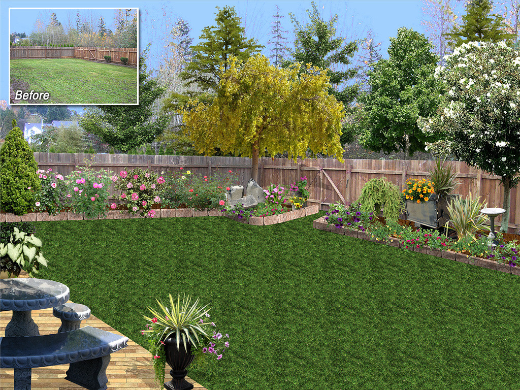 Backyard Landscaping Idea
 Landscape Design Software Gallery