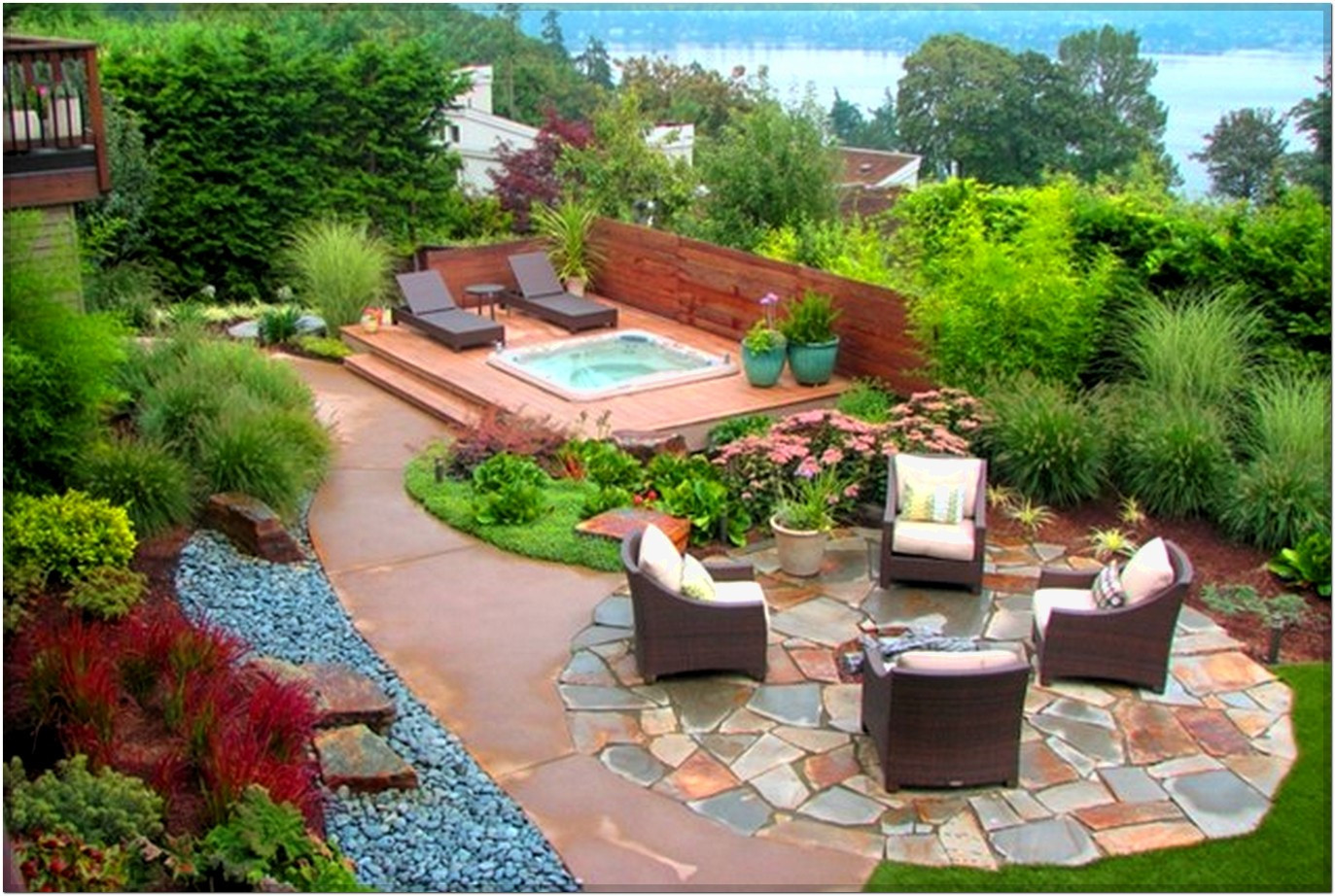 Backyard Landscaping Idea
 Cool Backyard Landscape Ideas That Make Your Home As A