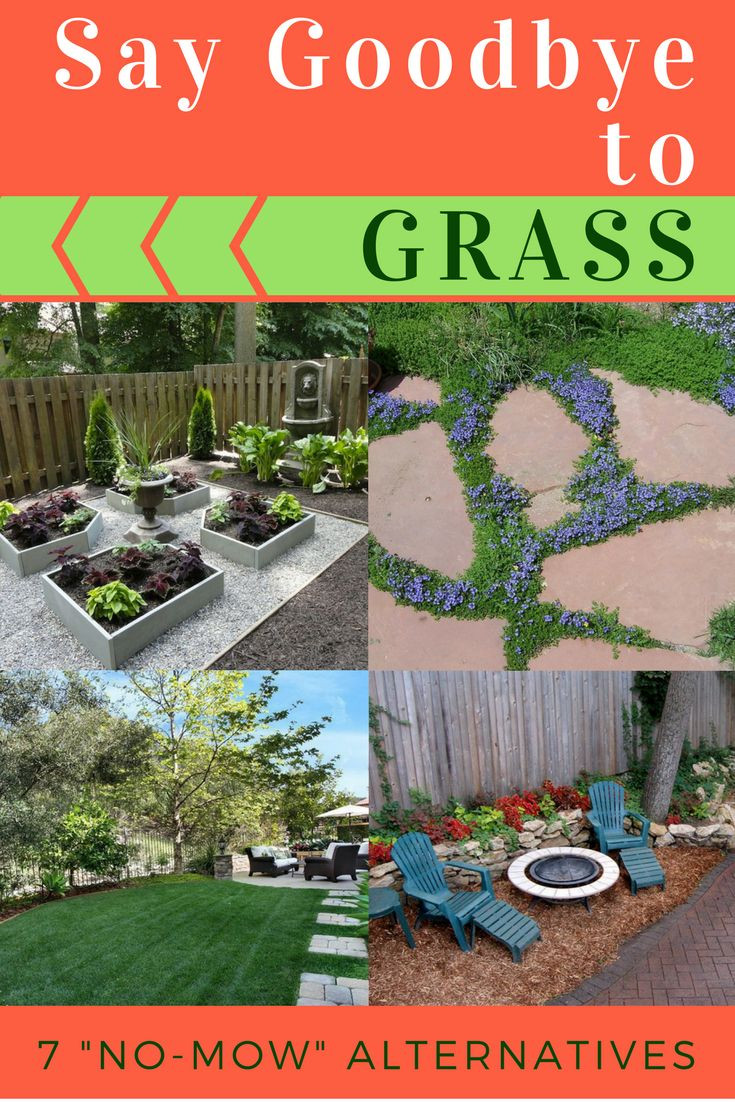 Backyard Landscaping Ideas No Grass
 Goodbye Grass 13 Inspiring Ideas for a "No Mow" Backyard