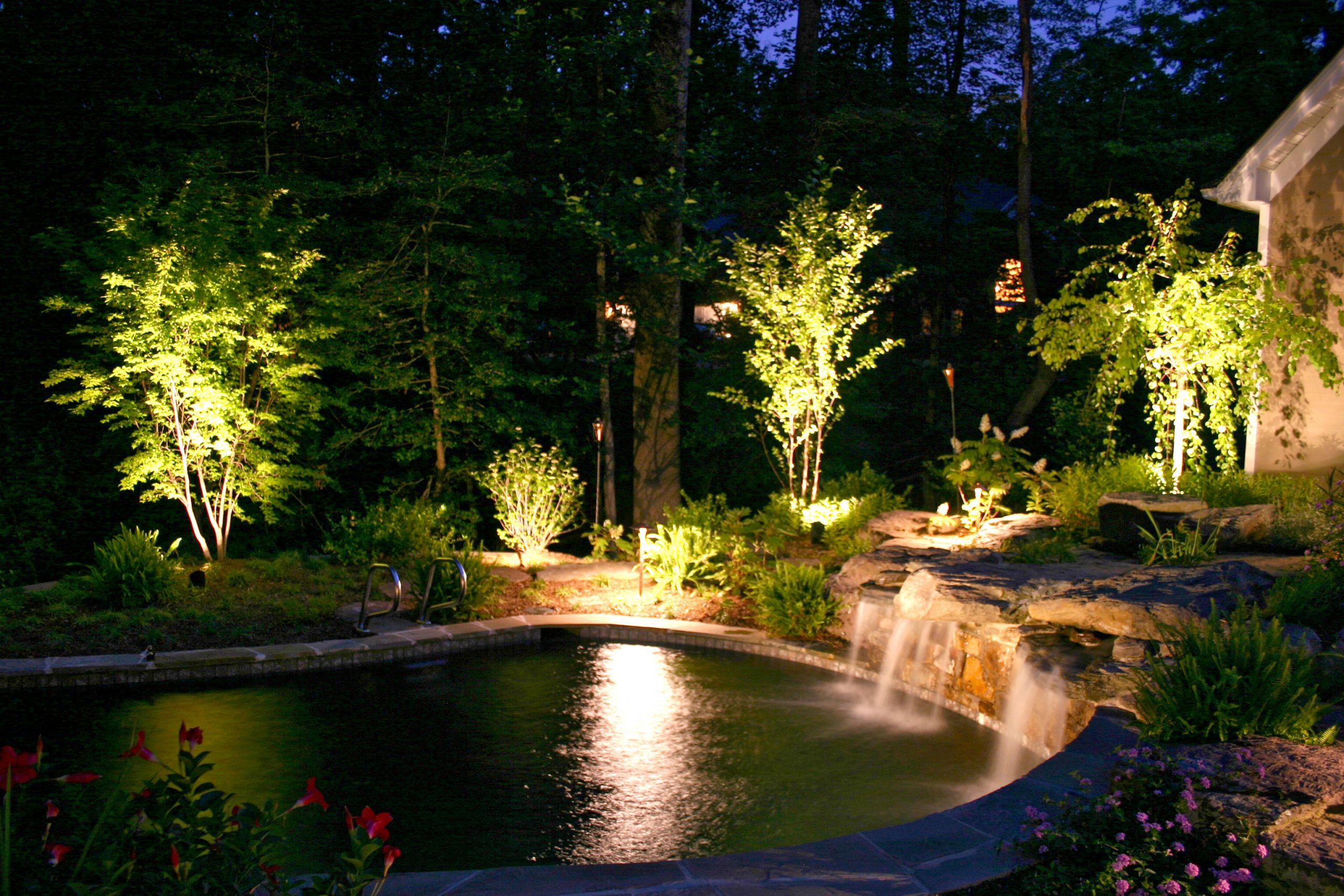 Backyard Landscaping Lighting
 Landscape Lighting Grand Rapids