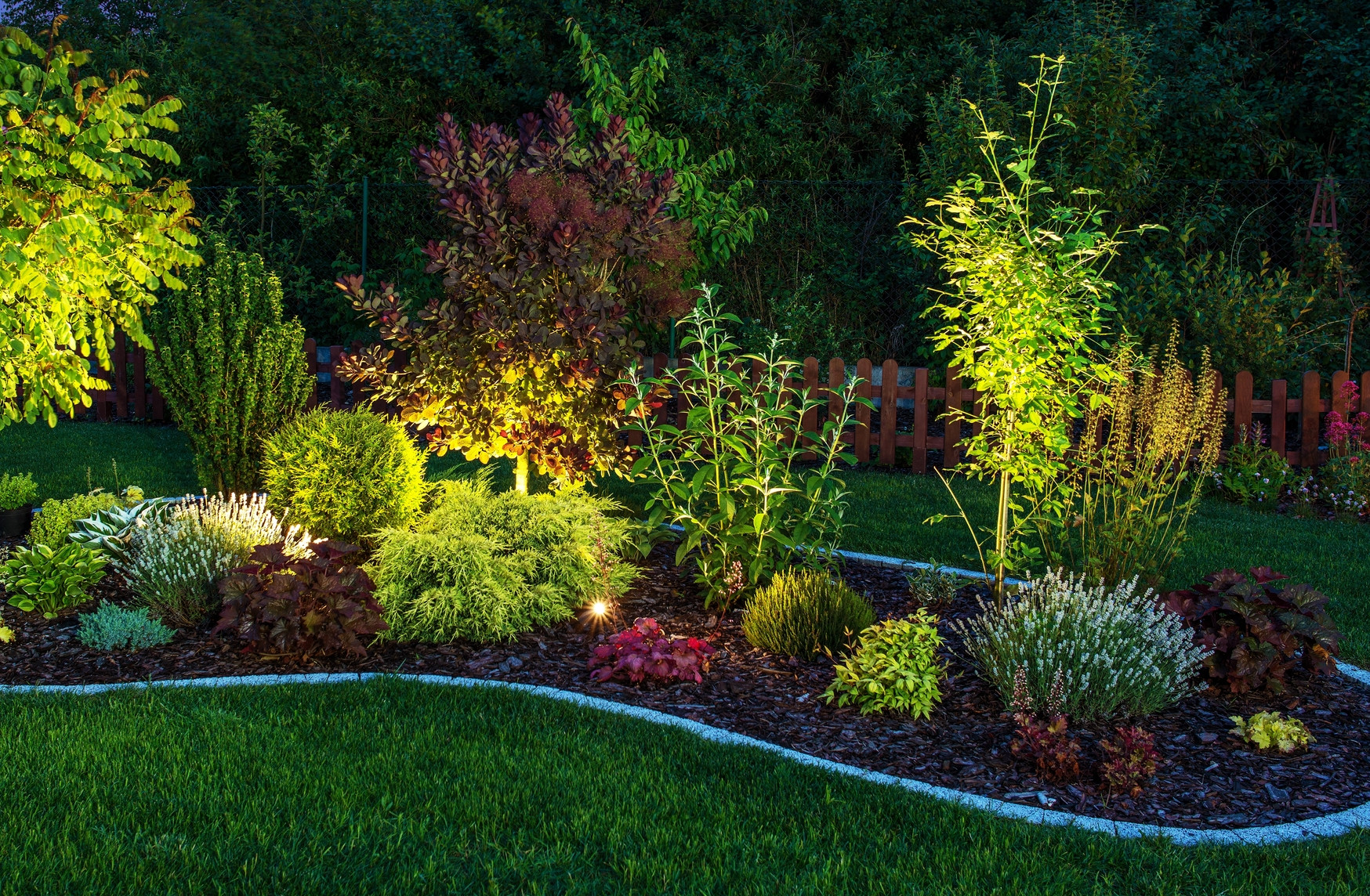 Backyard Landscaping Lighting
 Andover Outdoor Lighting