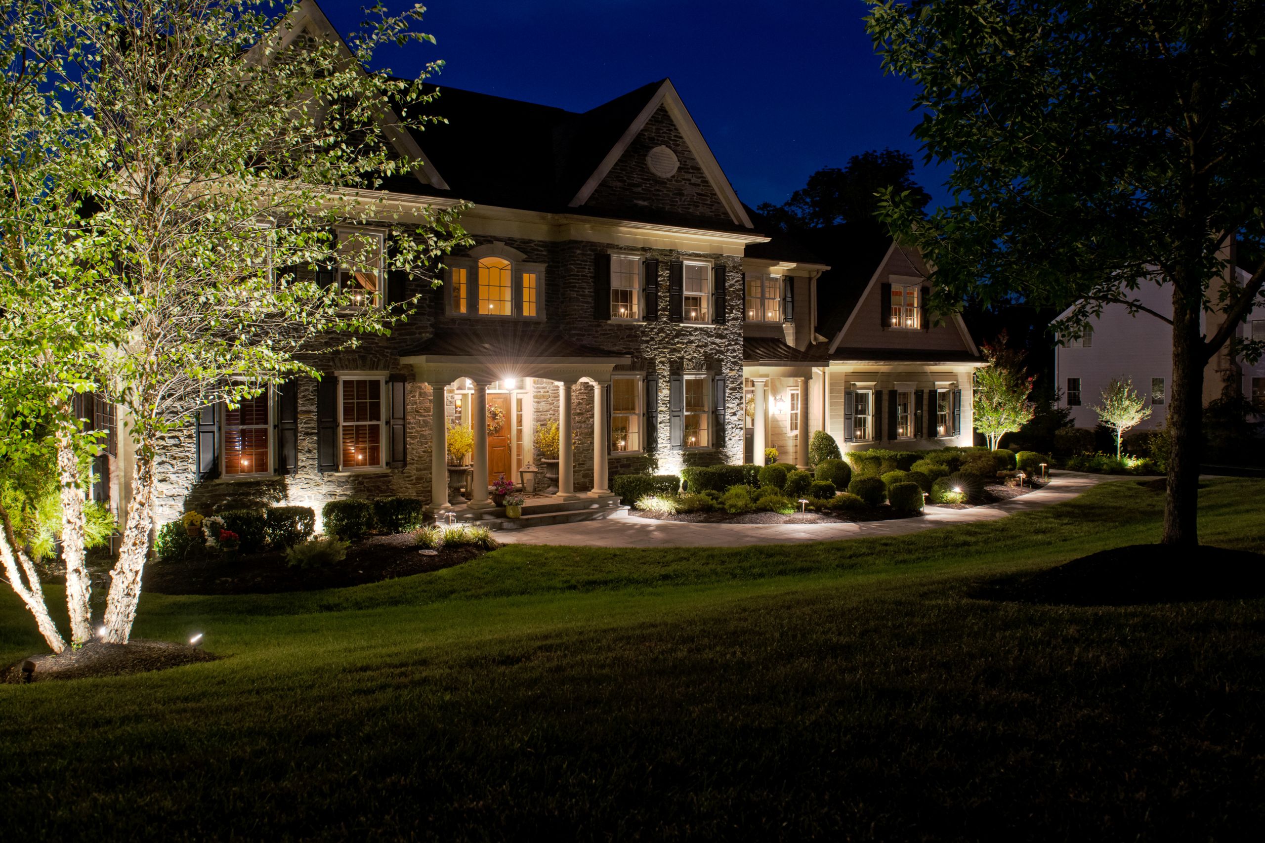 Backyard Landscaping Lighting
 Discover Outdoor Residential Lighting by Burkholder