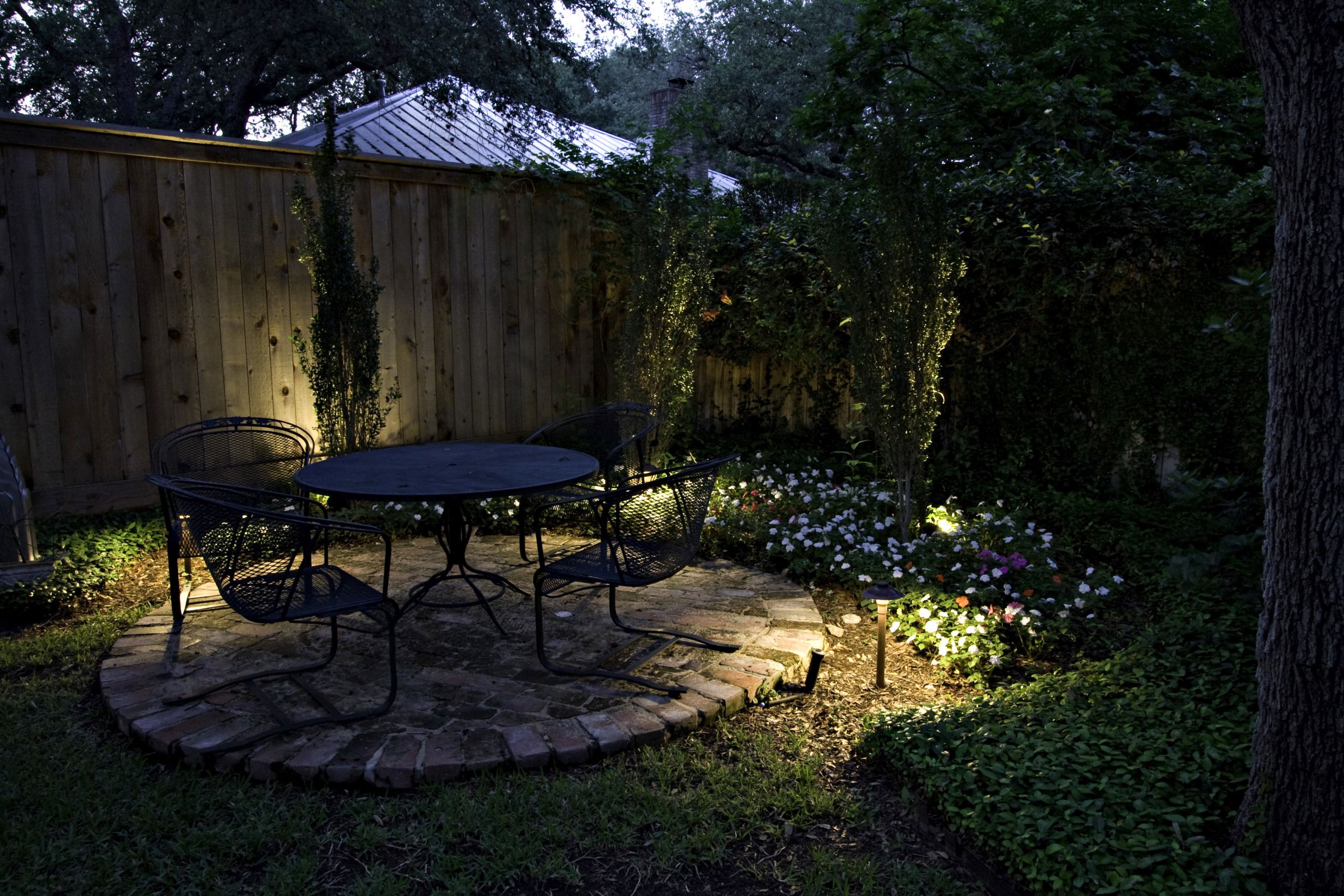 Backyard Landscaping Lighting
 Less is More in Seattle Landscape Lighting Design