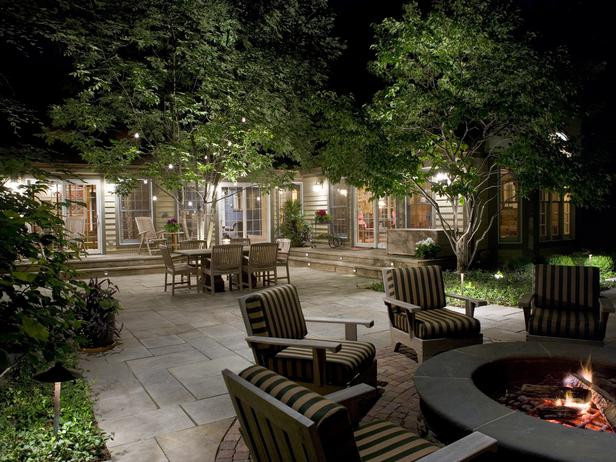 Backyard Landscaping Lighting
 Fall and Winter Outdoor Lighting Inspiration