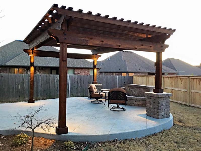 Backyard Living Washington Il
 Tulsa Outdoor Living Contractor We build Fire Pits