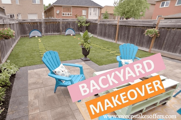 Backyard Makeover Sweepstakes
 Coors Light Backyard Makeover Sweepstakes Win $1 500