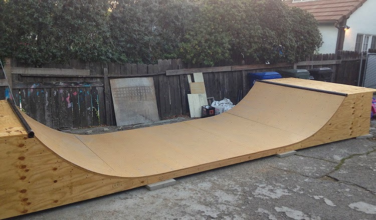 Backyard Mini Ramp
 Skate Related Building a backyard mini ramp