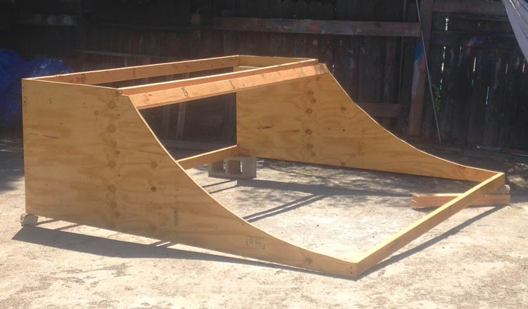 Backyard Mini Ramp
 Skate Related Building a backyard mini ramp