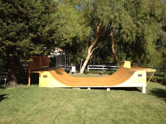 Backyard Mini Ramp
 Backyard Mini Ramp OC Ramps