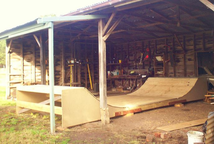 Backyard Mini Ramp
 THE OFFICIAL MINI RAMP BACKYARD SETUP THREAD