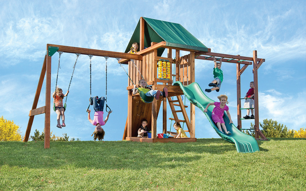 Backyard Monkey Bars
 Outdoor Playsets with Monkey Bars