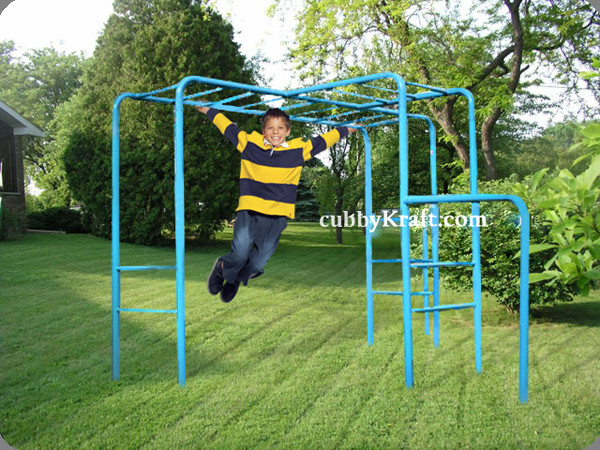 Backyard Monkey Bars
 Fitness Lessons Parents Can Learn From Their Kids and how