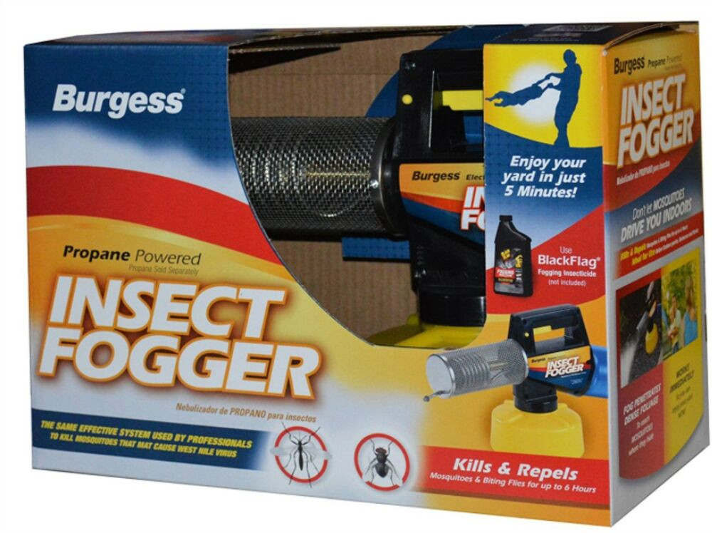 Backyard Mosquito Foggers
 New Burgess Insect Mosquito Bug Propane Fogger Sprayer