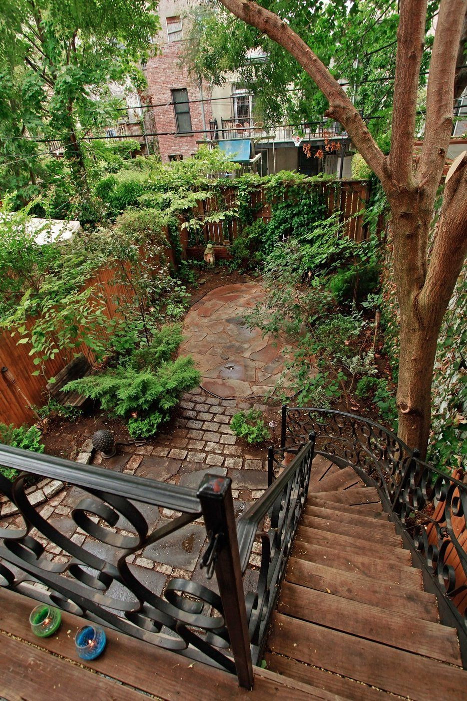 Backyard Park Slope
 Park Slope 1890 s Brownstone