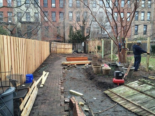 Backyard Park Slope
 Creating a Garden Oasis in the City The New York Times