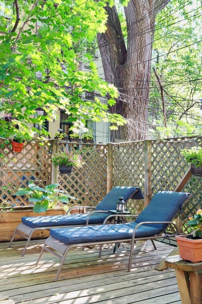 Backyard Park Slope
 The backyard at this $1 2M Park Slope co op is perfect for