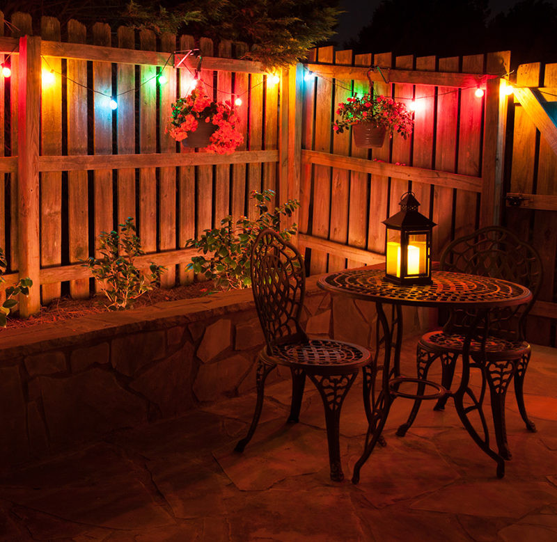 Backyard Party Ideas Lighting
 Patio Lights Yard Envy