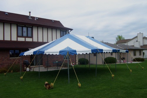 Backyard Party Tents
 Party Tent Rental Backyard party tent in Lincoln NE