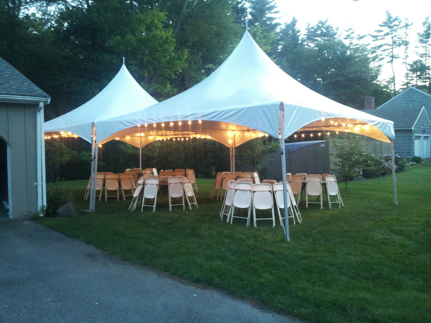 Backyard Party Tents
 Backyard party tent