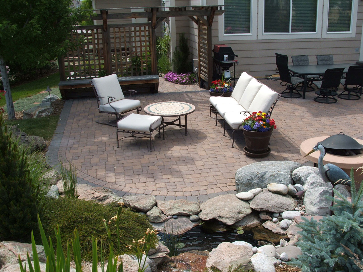 Backyard Patio Paver Design Ideas
 Paver Patio Ideas for Enchanting Backyard Amaza Design