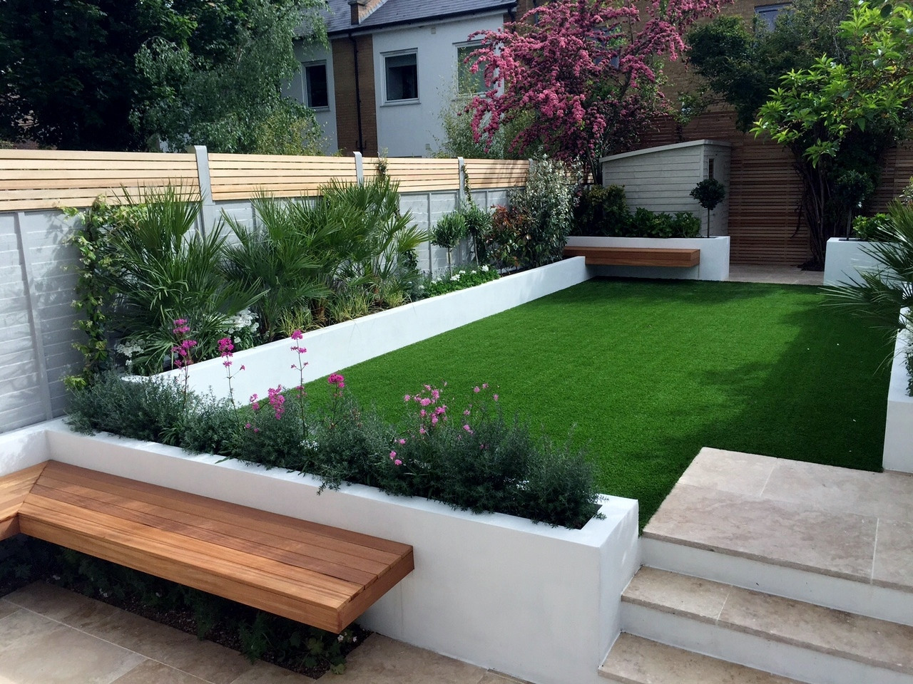 Backyard Planting Ideas
 Modern garden design ideas Fulham Chelsea Battersea