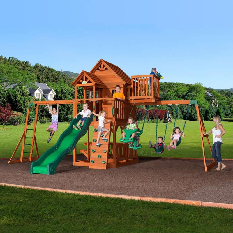 Backyard Playground Set
 Backyard Playground and Swing Sets Ideas Backyard Play