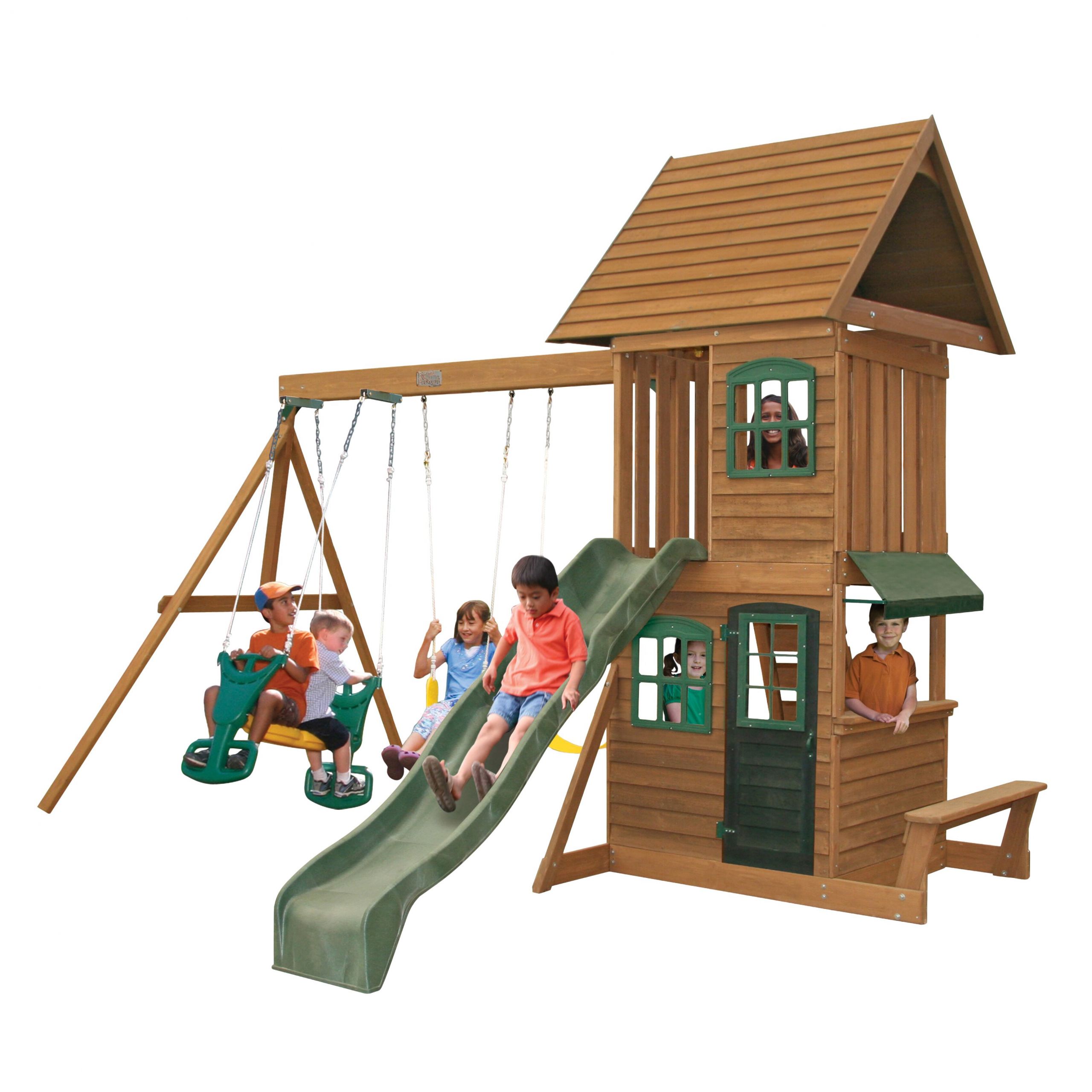 Backyard Playground Set
 Windale Wooden Swing Set