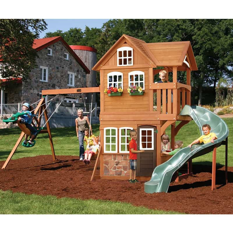 Backyard Playground Set
 Backyard Playground and Swing Sets Ideas Backyard Play