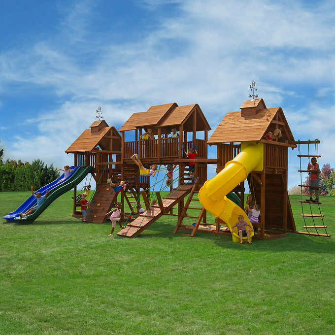 Backyard Playground Set
 Top 10 Backyard Playground Sets Lifetime Luxury