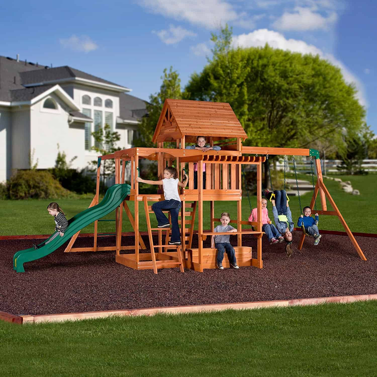 Backyard Playground Set
 34 Amazing Backyard Playground Ideas and s for the