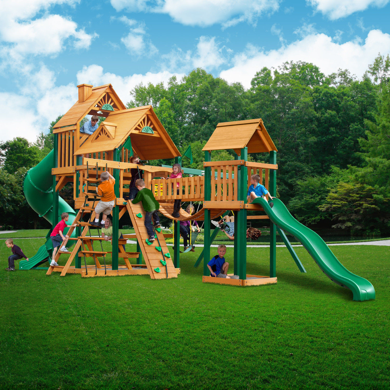 Backyard Playground Set
 Playground Playsets Kids Swing Set School mercial Rent