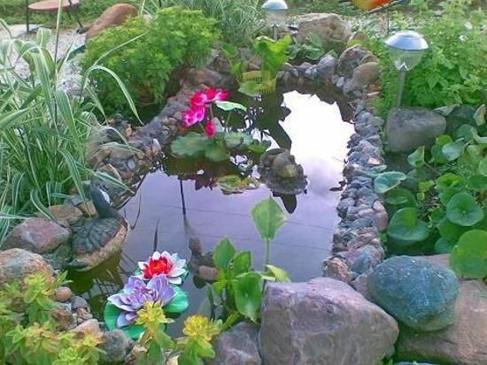 Backyard Ponds For Dummies
 cheap yard decorations ponds and planters made with