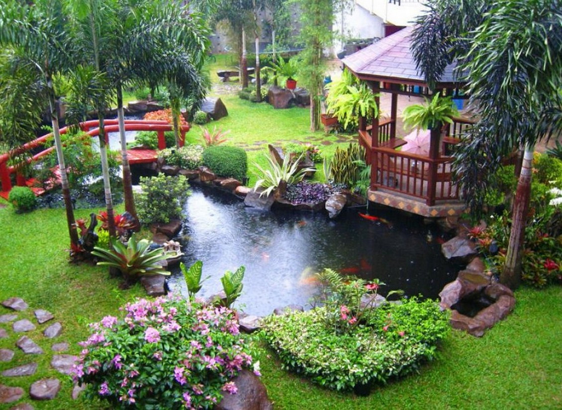 Backyard Ponds Ideas
 Cool Backyard Pond & Garden Design Ideas – Amazing