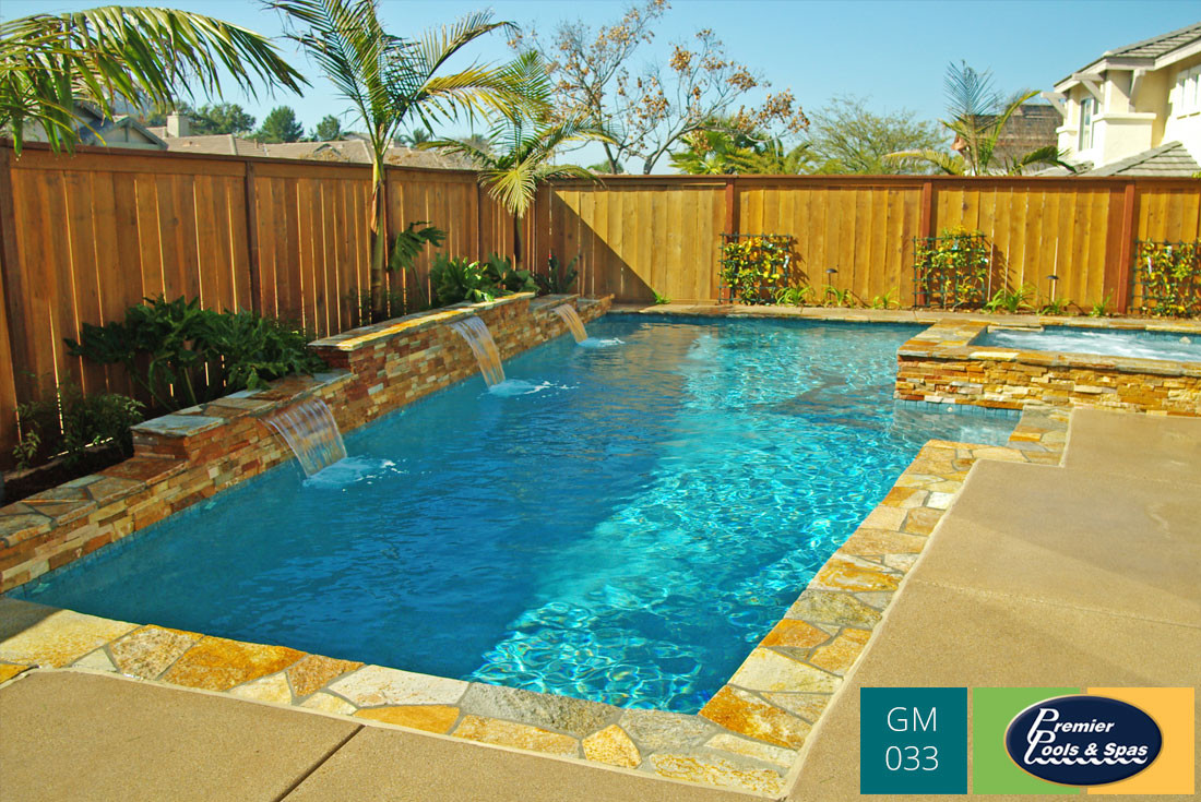 Backyard Pools And Spas
 Geometric Swimming Pools Premier Pools & Spas