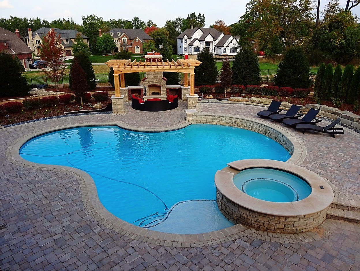 Backyard Pools And Spas
 Suburban Collection Showplace Hosting Backyard Pool and