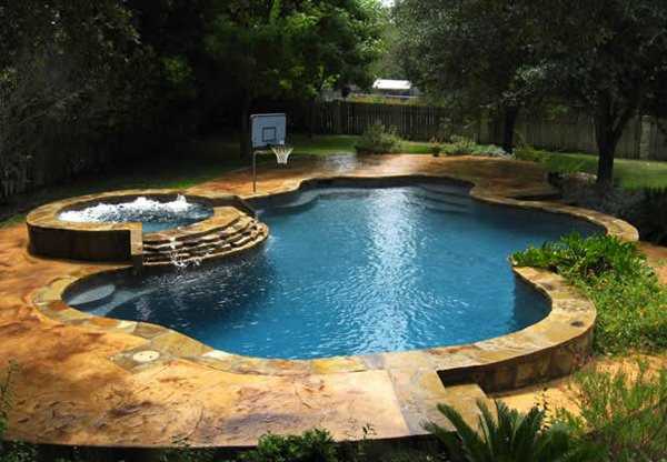 Backyard Pools And Spas
 15 Fabulous Swimming Pool with Spa Designs