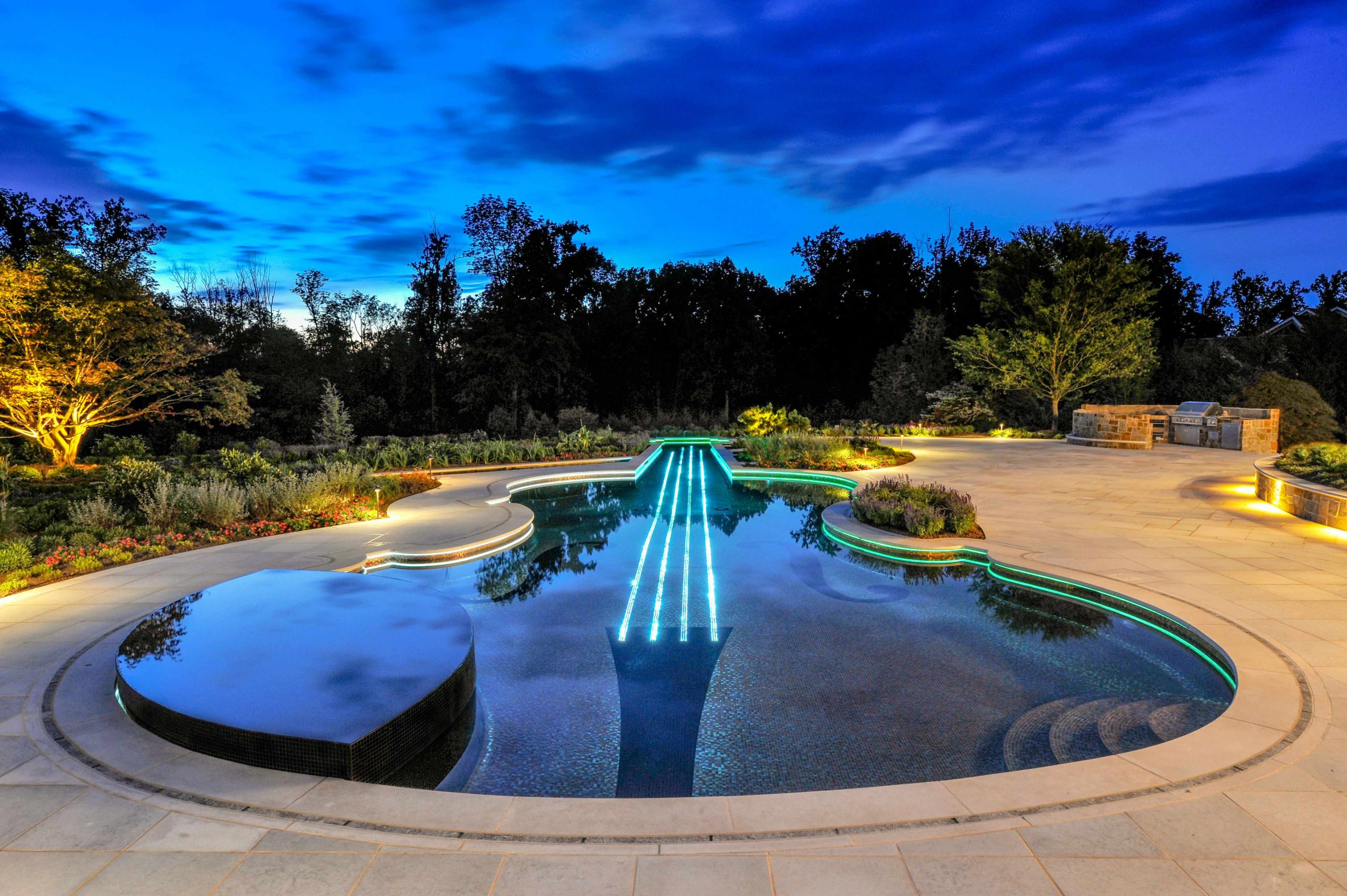 Backyard Pools And Spas
 Music Themed Luxury Swimming Pool Design Wins Gold Bergen